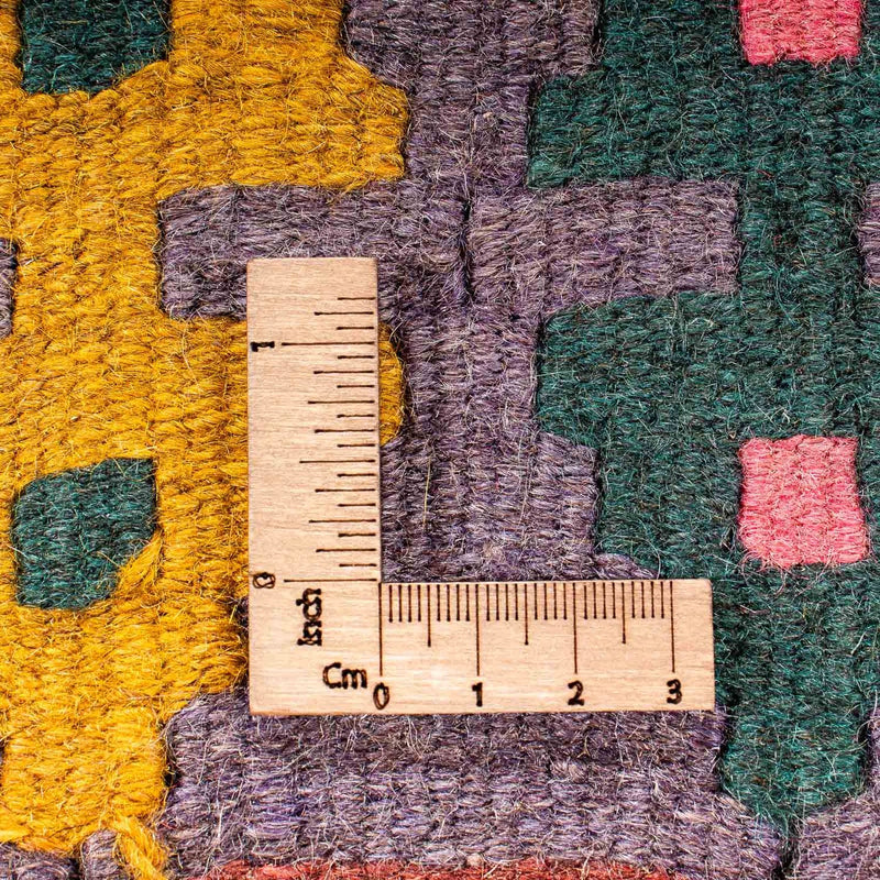 Tapis de couloir Tapis Kelim - Vieux - 300 x 150 cm - multicolore