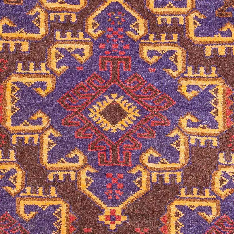 Tapis Belutsch - 133 x 81 cm - bleu
