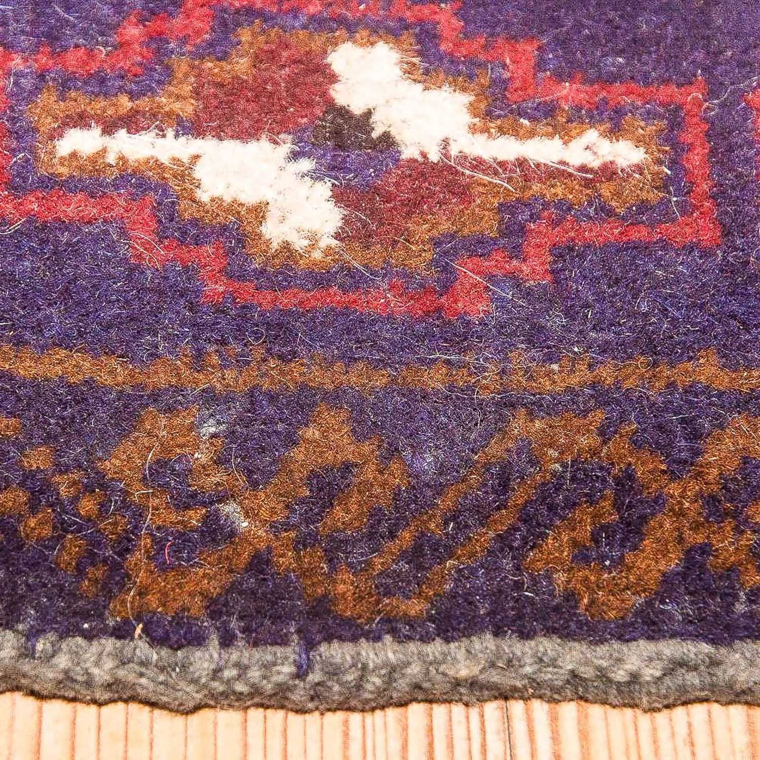 Tapis Belutsch - 133 x 81 cm - bleu