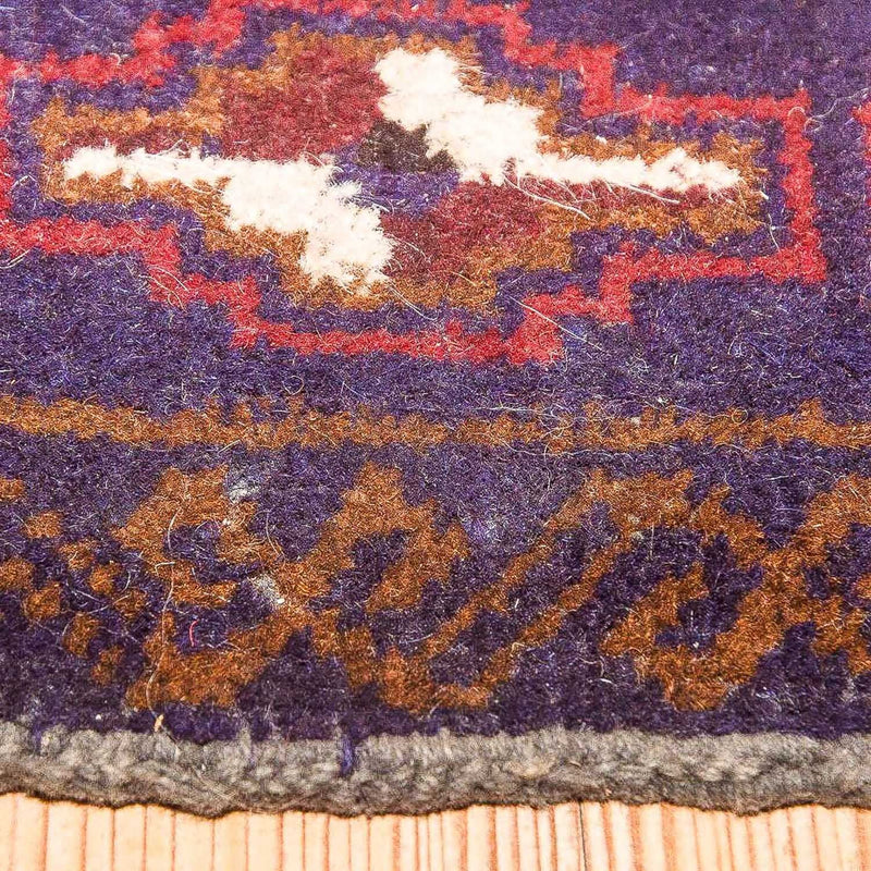 Tapis Belutsch - 133 x 81 cm - bleu