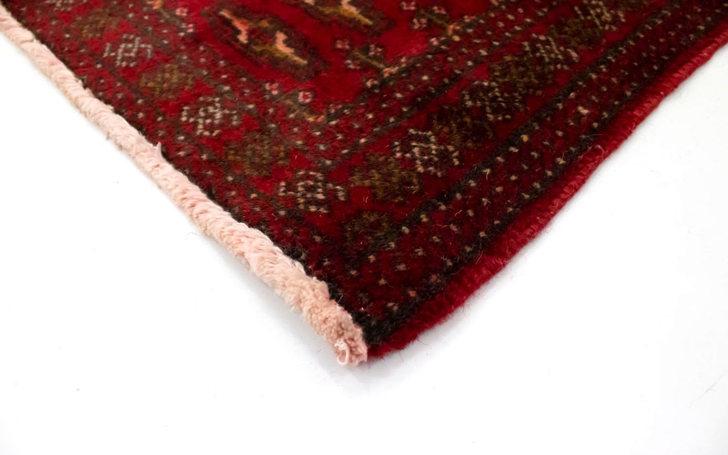 Tapis Turkaman - 130 x 60 cm - rouge