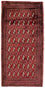 Tapis Turkaman - 130 x 60 cm - rouge