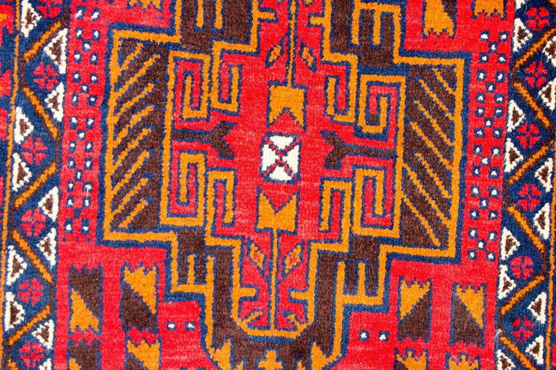 Tapis Belutsch - 142 x 84 cm - rouge