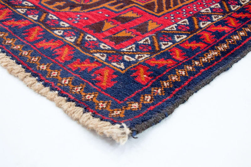 Tapis Belutsch - 142 x 84 cm - rouge
