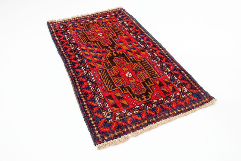 Tapis Belutsch - 142 x 84 cm - rouge
