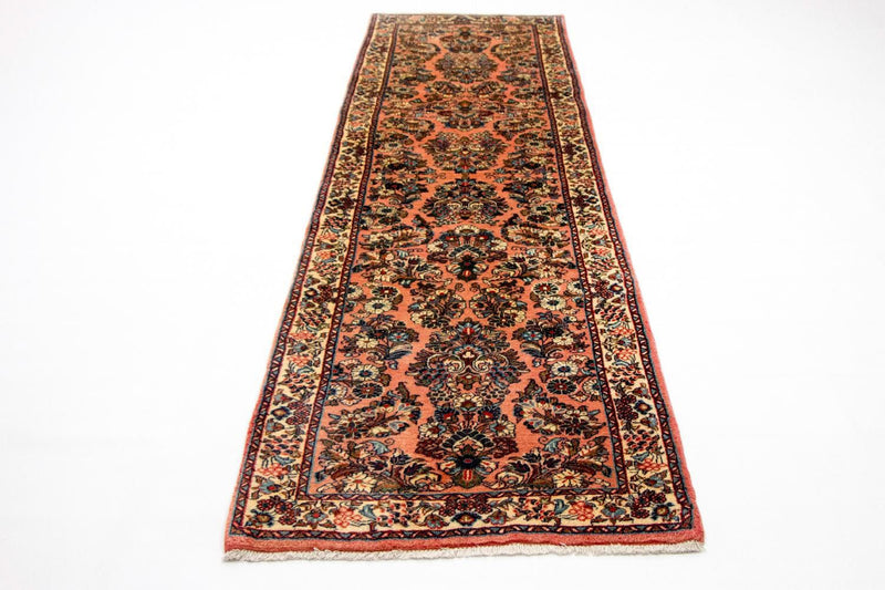 Tapis de couloir Tapis persan - Classique - 288 x 78 cm - rose