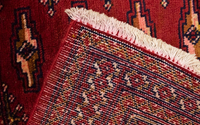Tapis Turkaman - 130 x 60 cm - rouge