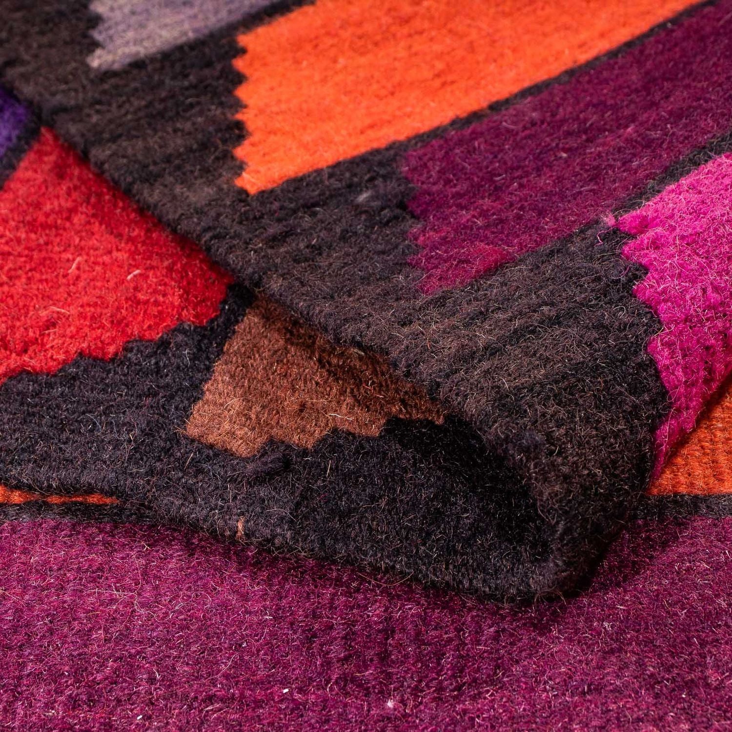 Tapis Kelim - Vieux - 340 x 190 cm - multicolore