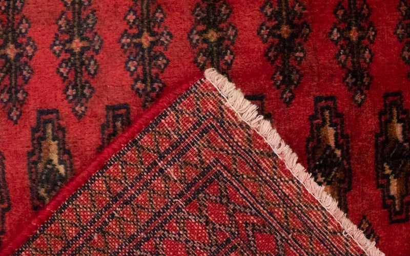 Tapis Turkaman - 130 x 60 cm - rouge
