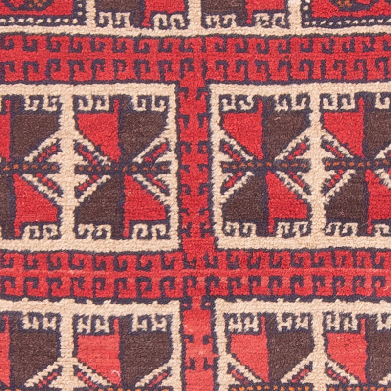 Tapis Belutsch - Tapis de prière - 127 x 80 cm - rouge