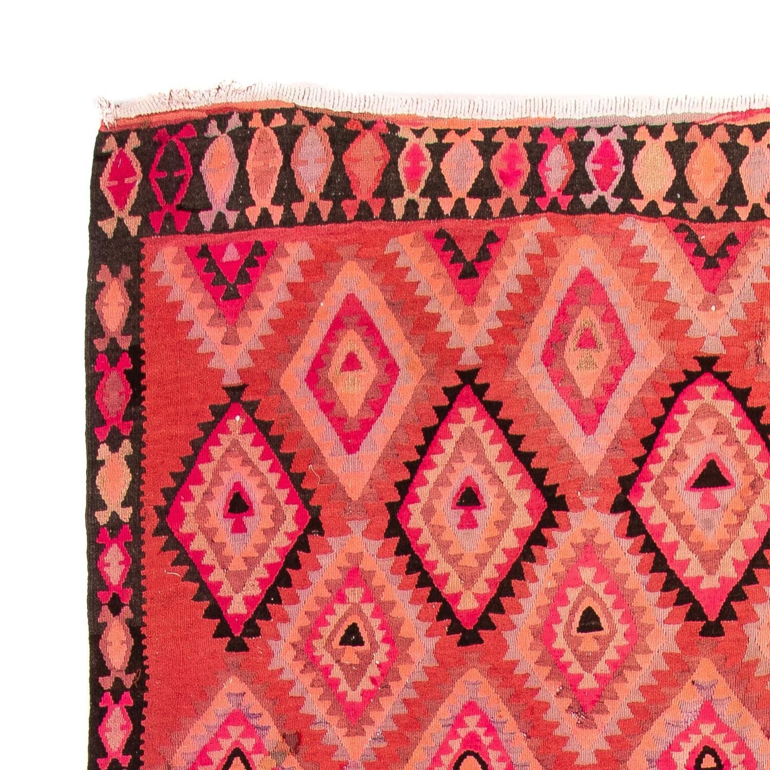 Tapis Kelim - Vieux - 350 x 195 cm - multicolore
