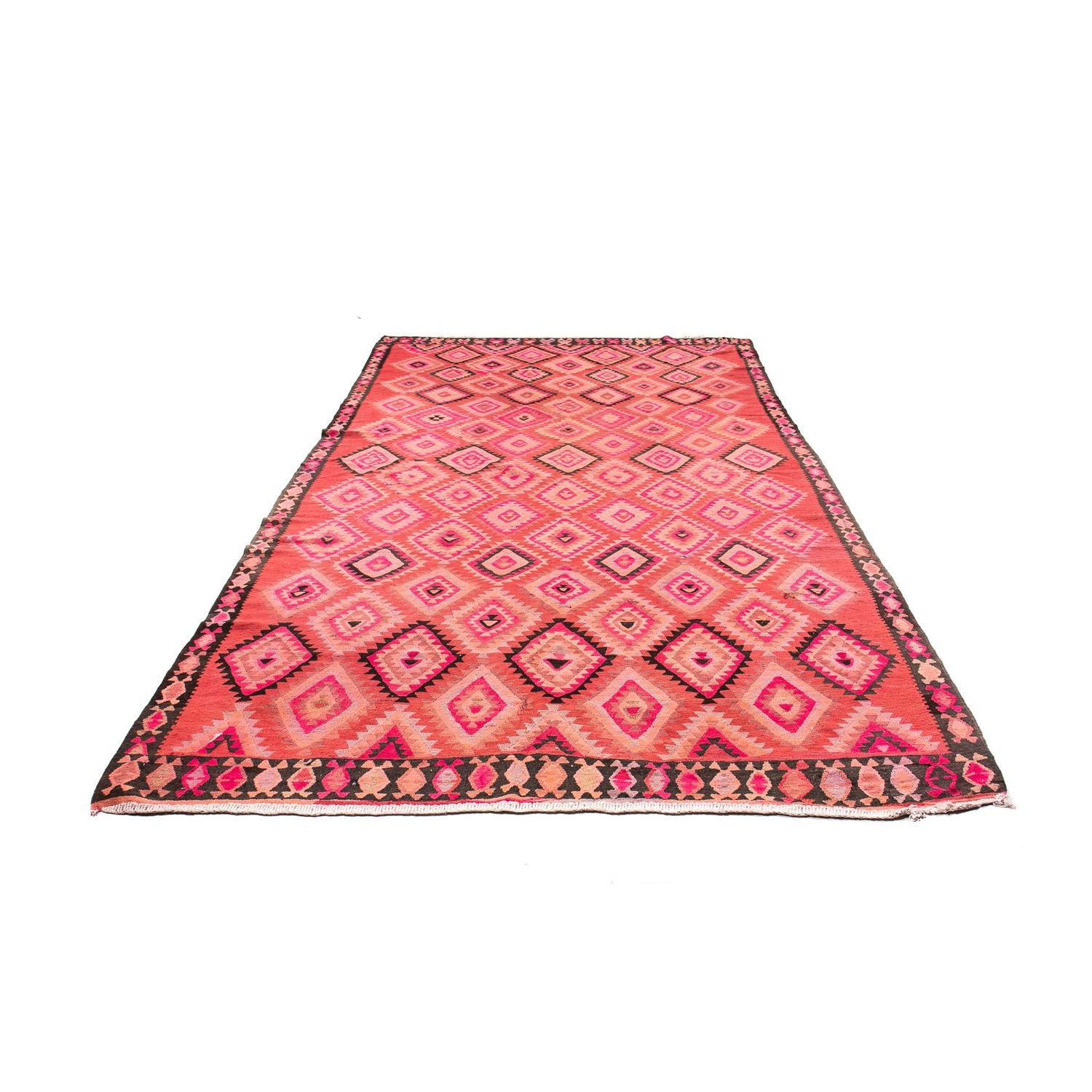 Tapis Kelim - Vieux - 350 x 195 cm - multicolore