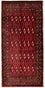 Tapis Turkaman - 130 x 60 cm - rouge