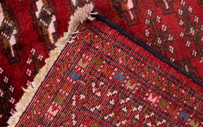 Tapis Turkaman - 130 x 60 cm - rouge