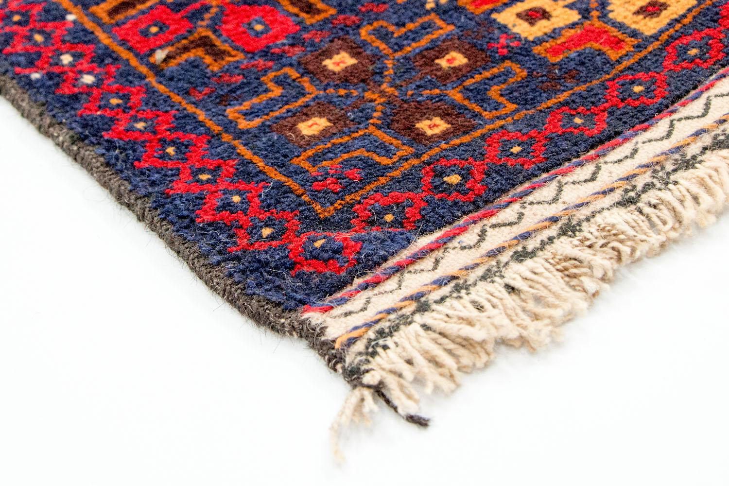 Tapis Belutsch - 123 x 80 cm - multicolore