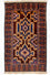 Tapis Belutsch - 138 x 83 cm - marron