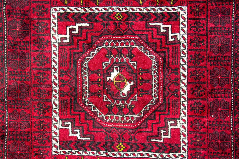Tapis Belutsch - 270 x 130 cm - rouge