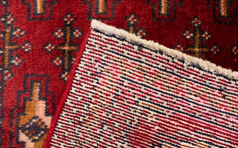 Tapis Turkaman - 130 x 60 cm - rouge