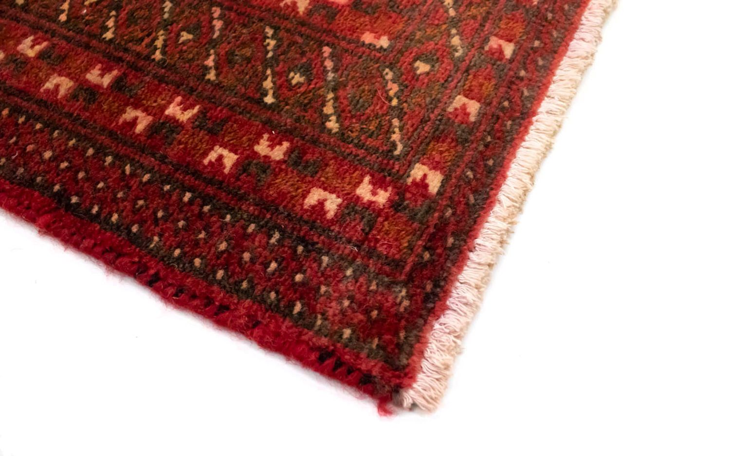Tapis Turkaman - 130 x 60 cm - rouge