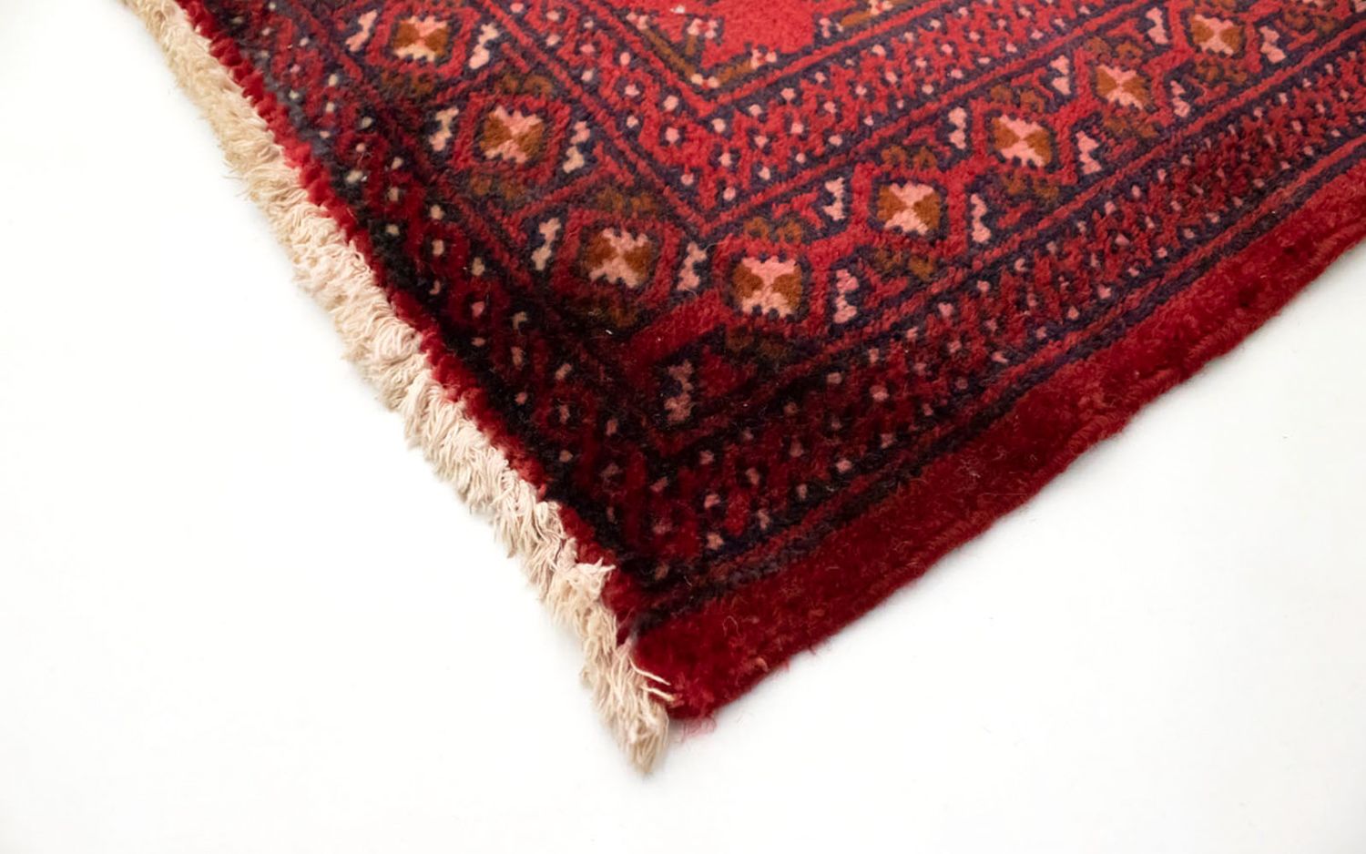 Tapis Turkaman - 130 x 60 cm - rouge