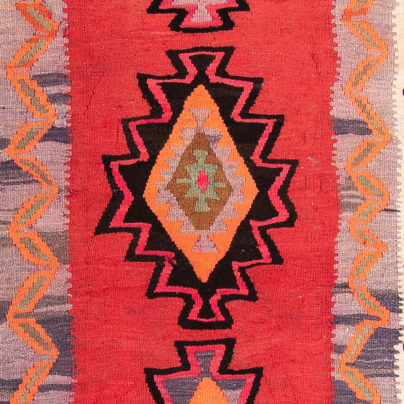 Tapis Kelim - Vieux - 280 x 142 cm - multicolore
