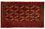 Tapis Turkaman - 115 x 67 cm - rouge