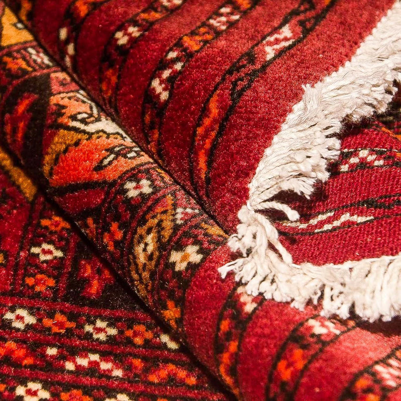 Tapis Turkaman - 115 x 67 cm - rouge