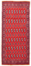 Tapis Turkaman - 130 x 60 cm - rouge