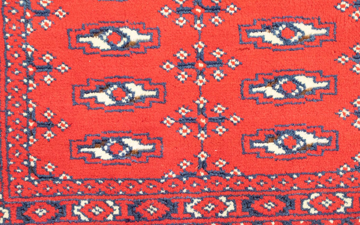 Tapis Turkaman - 130 x 60 cm - rouge