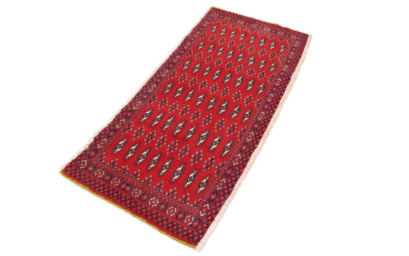 Tapis Turkaman - 130 x 60 cm - rouge
