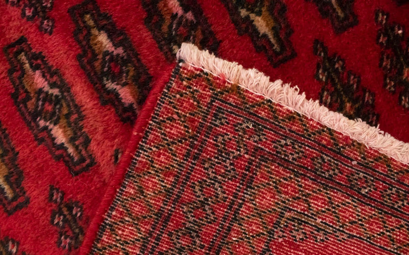 Tapis Turkaman - 130 x 60 cm - rouge