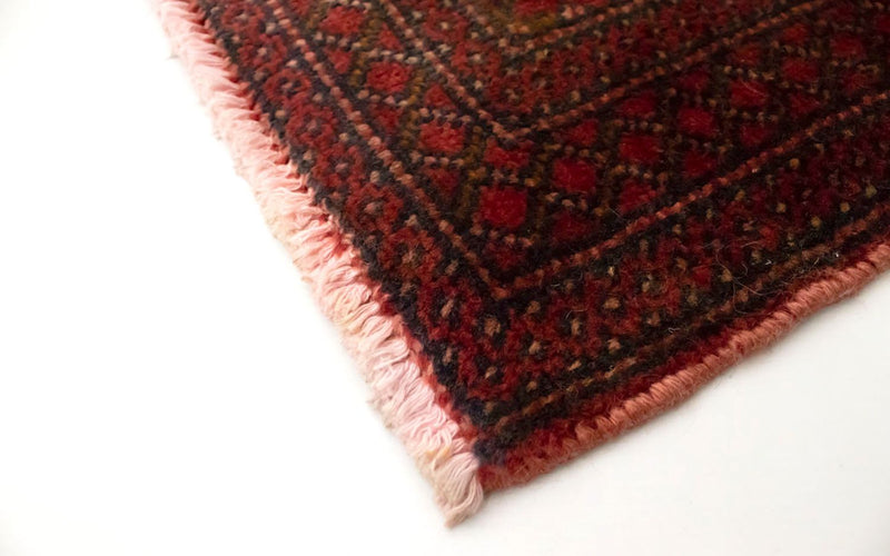 Tapis Turkaman - 130 x 60 cm - rouge