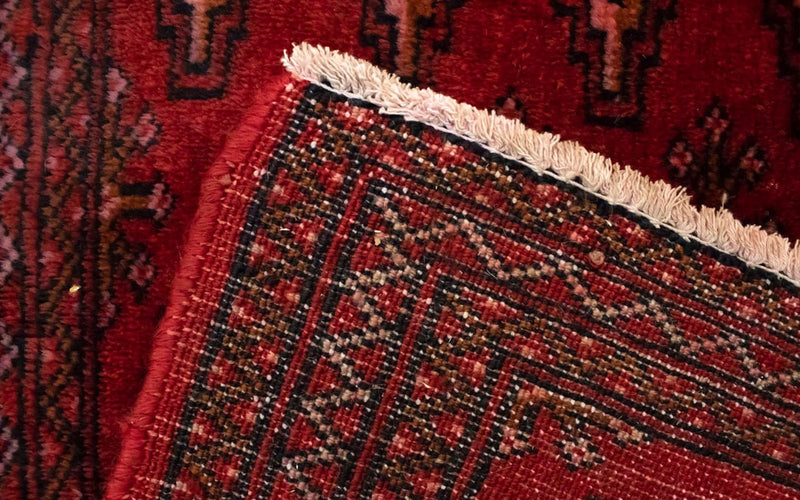 Tapis Turkaman - 130 x 60 cm - rouge