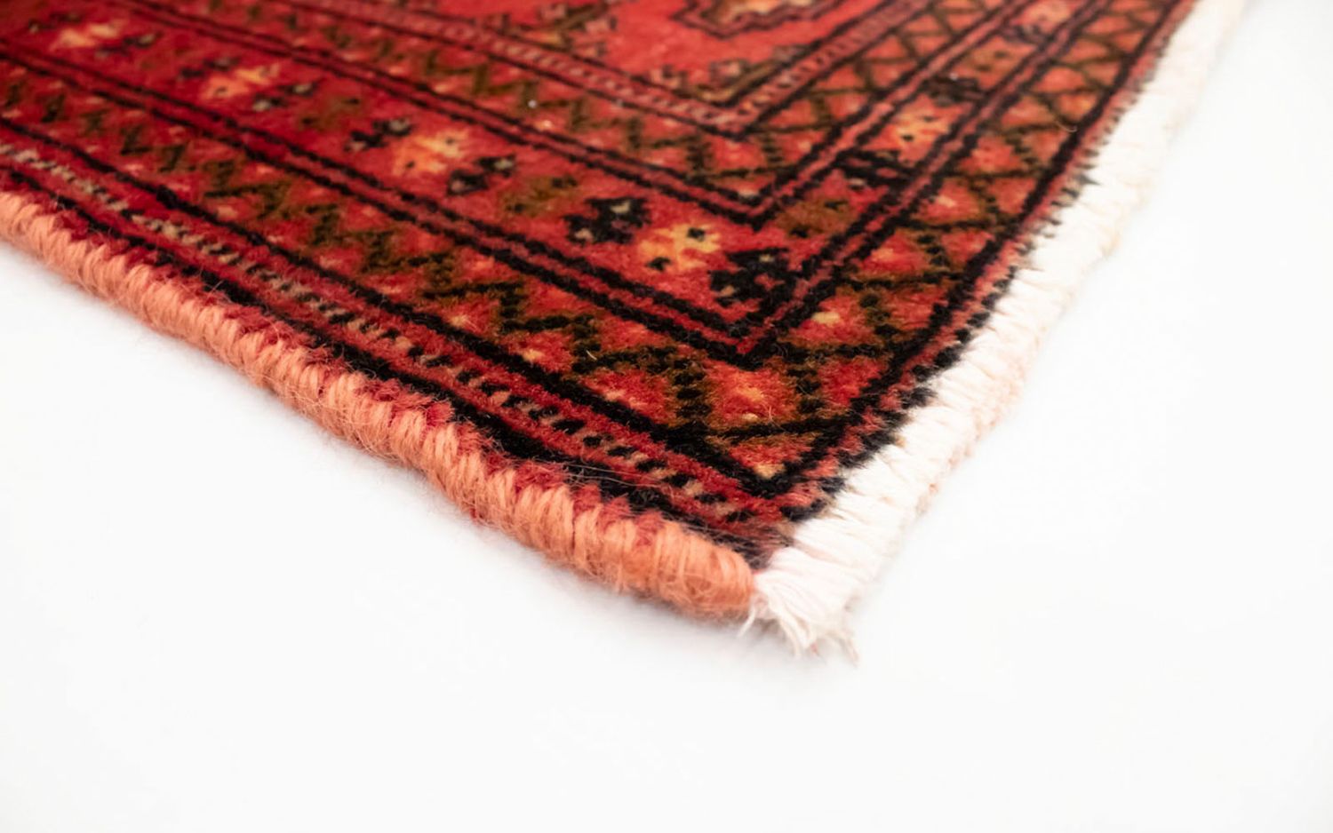 Tapis de couloir Tapis Turkaman - 100 x 50 cm - rouge
