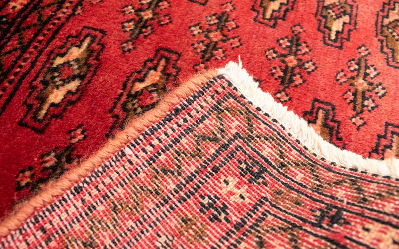 Tapis de couloir Tapis Turkaman - 100 x 50 cm - rouge
