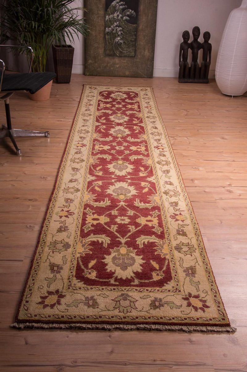 Tapis de couloir Tapis Ziegler - 360 x 79 cm - rouge