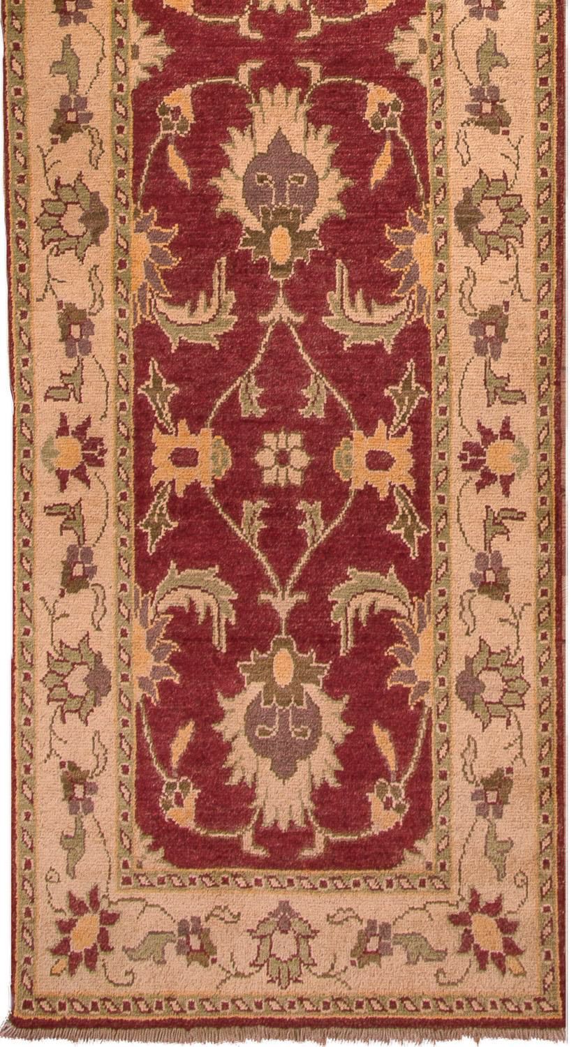 Tapis de couloir Tapis Ziegler - 360 x 79 cm - rouge