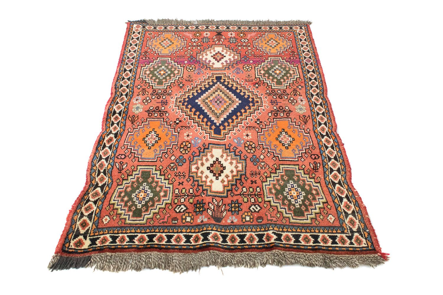 Perserteppich - Nomadic 144 x 100 cm - rot