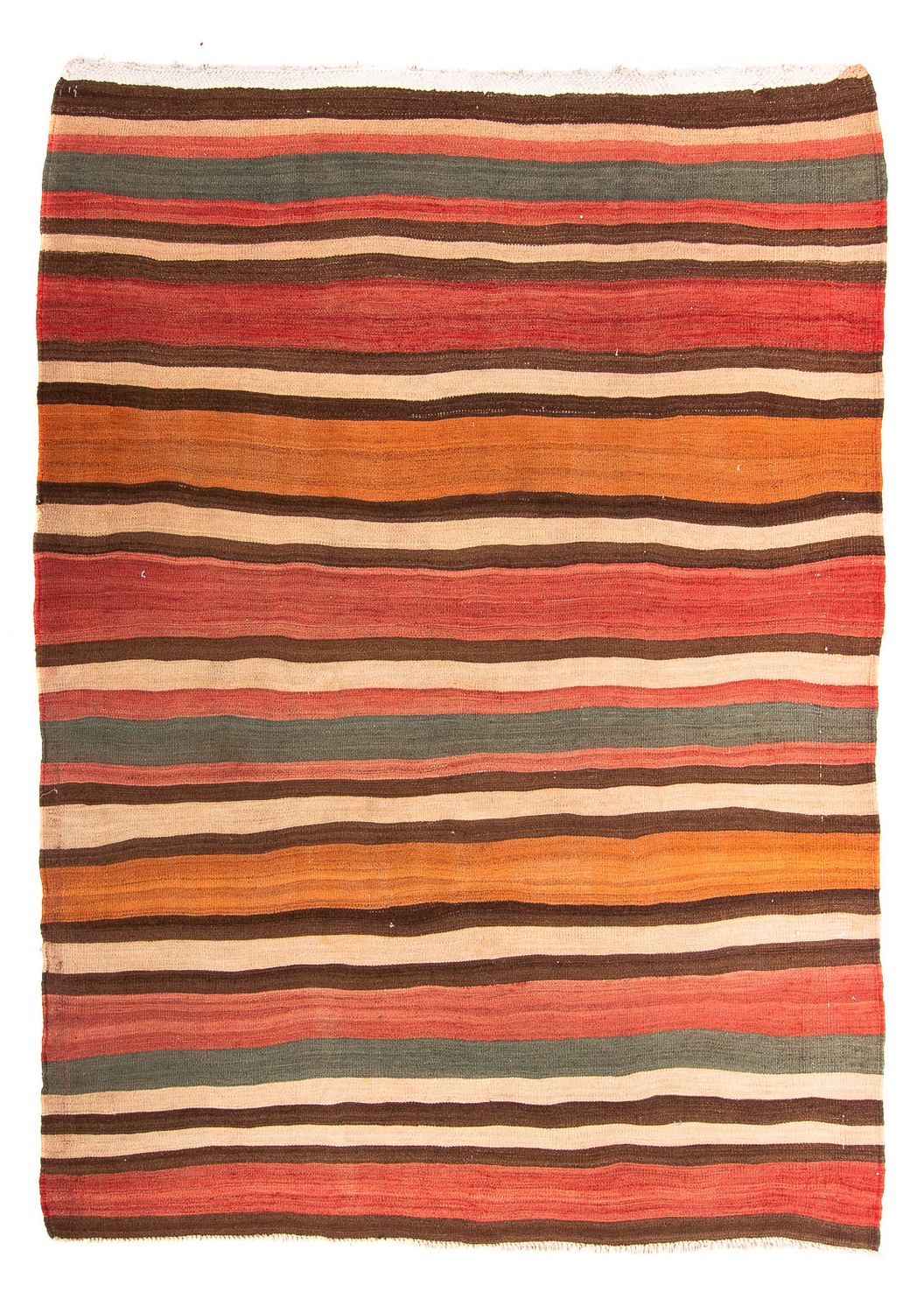 Tapis Kelim - Vieux - 215 x 170 cm - multicolore