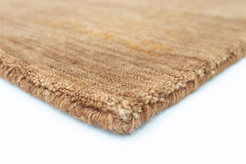 Tapis en laine - 141 x 73 cm - marron