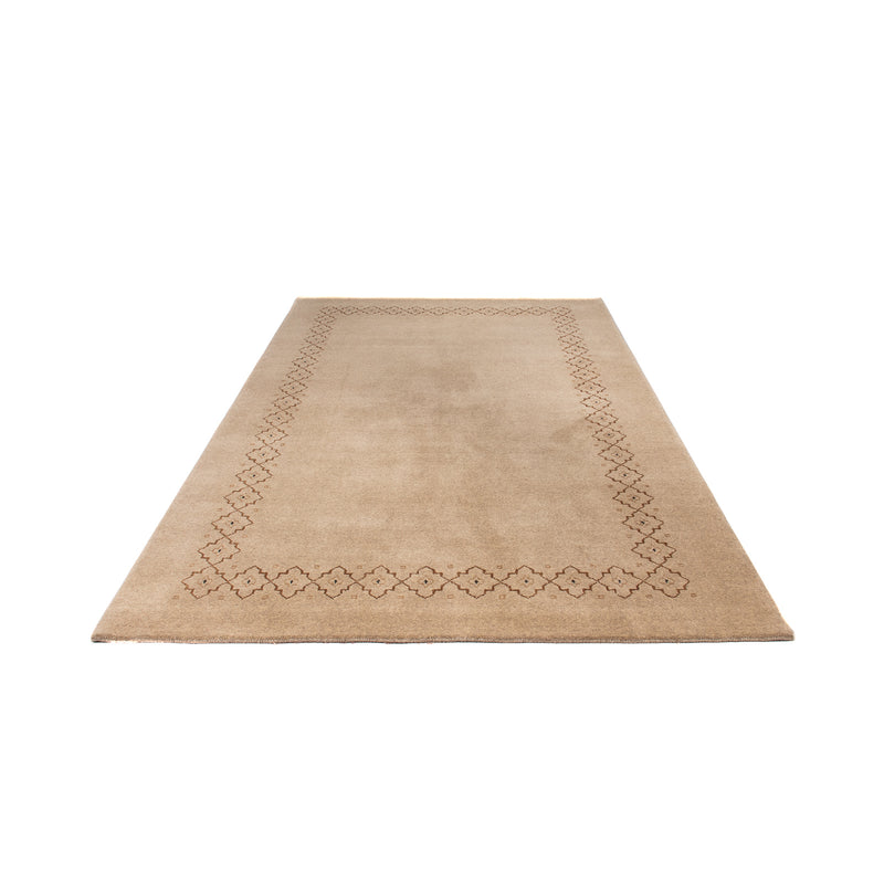 Tapis Gabbeh - Loribaft Softy - 242 x 170 cm - marron clair