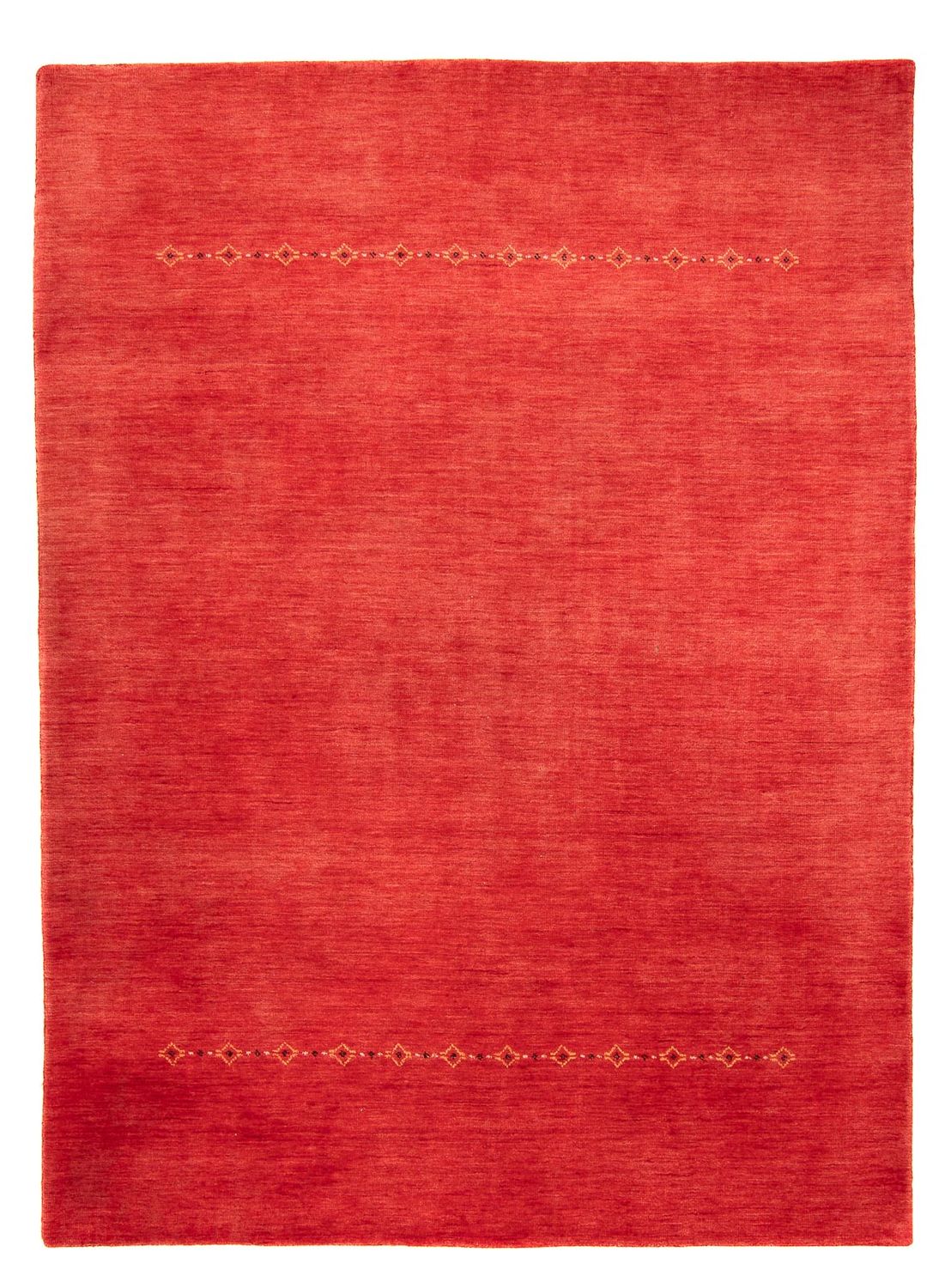 Tapis Gabbeh - Loribaft Softy - 242 x 171 cm - rouge foncé