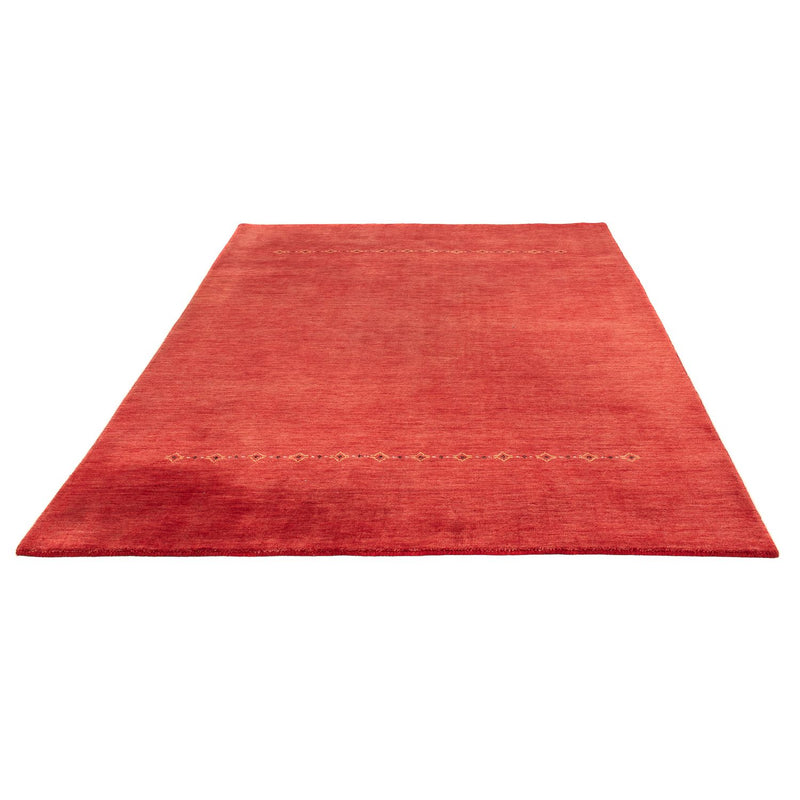 Tapis Gabbeh - Loribaft Softy - 242 x 171 cm - rouge foncé