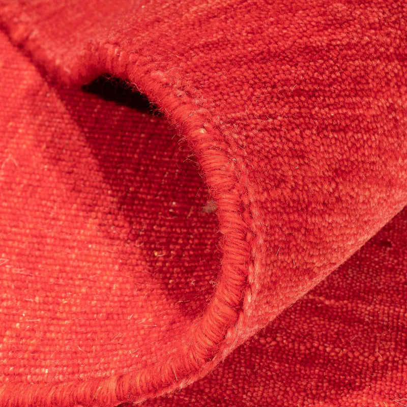 Tapis Gabbeh - Loribaft Softy - 242 x 171 cm - rouge foncé