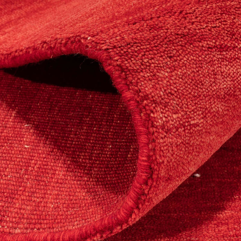 Tapis Gabbeh - Loribaft Softy - 240 x 170 cm - rouge foncé