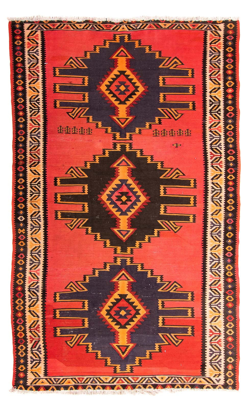 Tapis Kelim - Vieux - 287 x 160 cm - multicolore