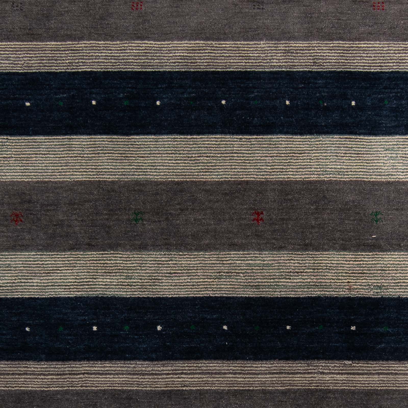 Tapis Gabbeh - Loribaft Softy - 240 x 172 cm - bleu foncé