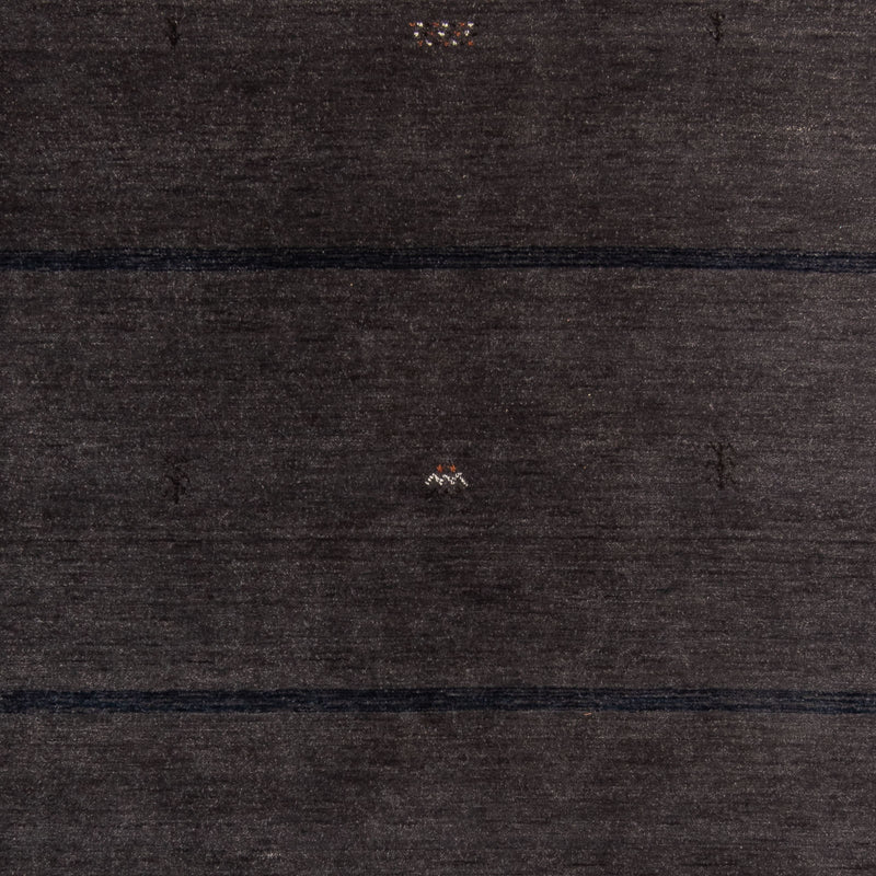 Tapis Gabbeh - Loribaft Softy - 240 x 173 cm - marron foncé