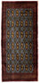 Tapis Turkaman - 130 x 60 cm - bleu