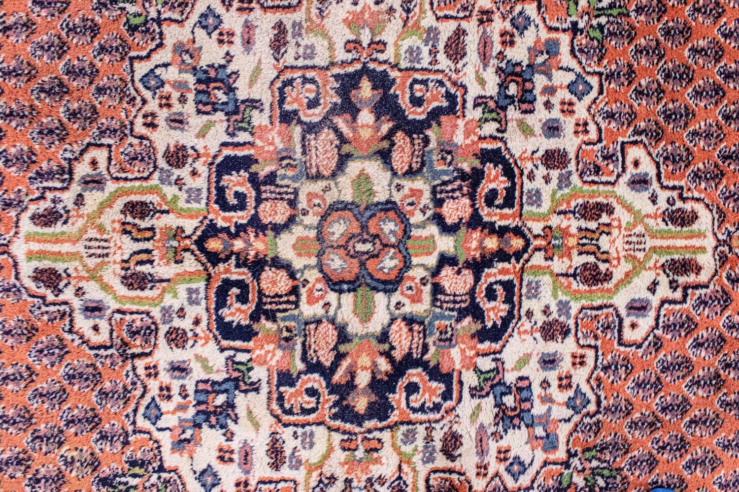 Tapis oriental - 242 x 170 cm - orange